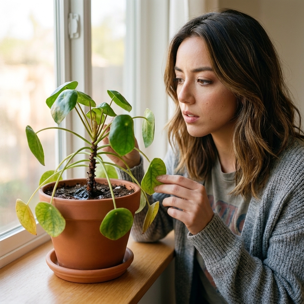 Overwatered vs. Underwatered Plants