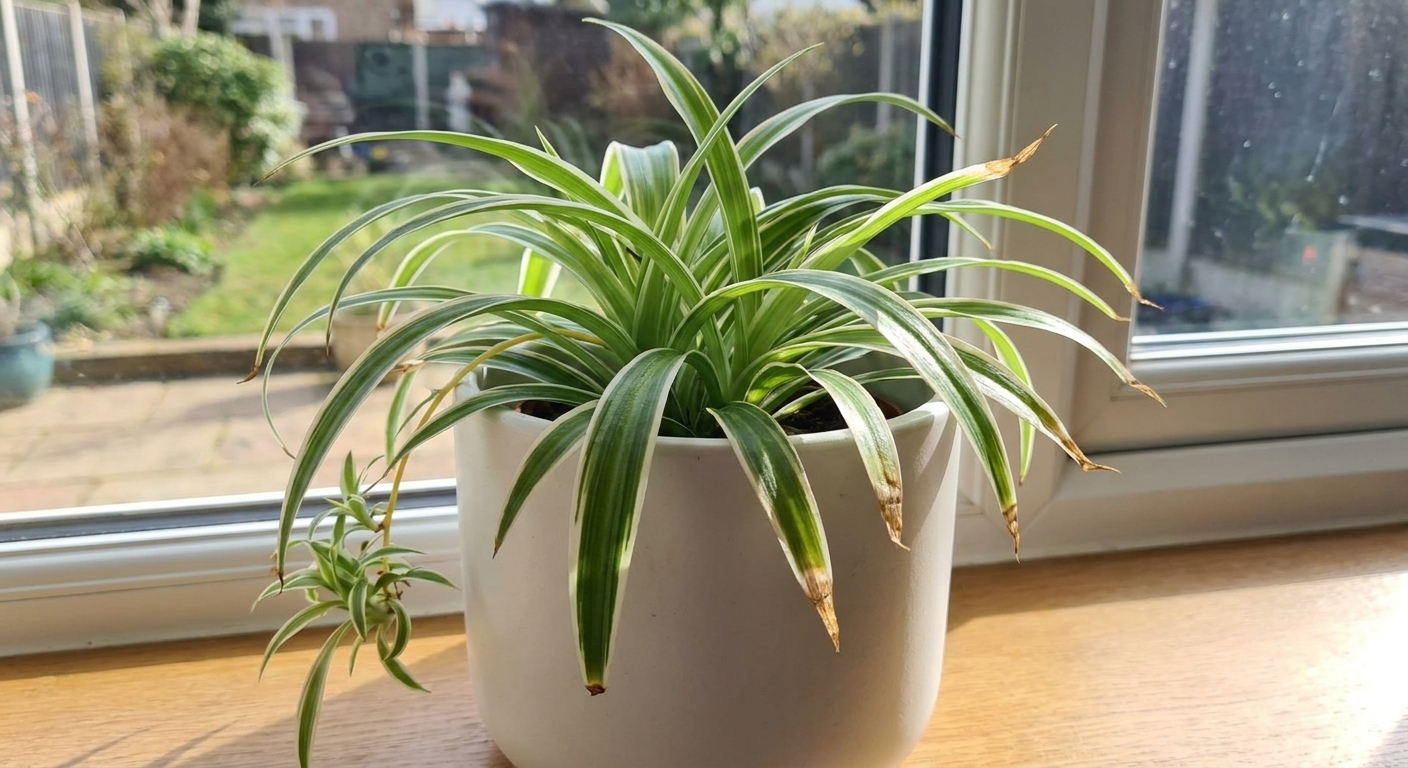 Preventing Brown Tips on Spider Plants