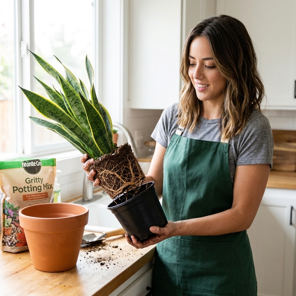 How to Repot a Snake Plant Without Root Rot